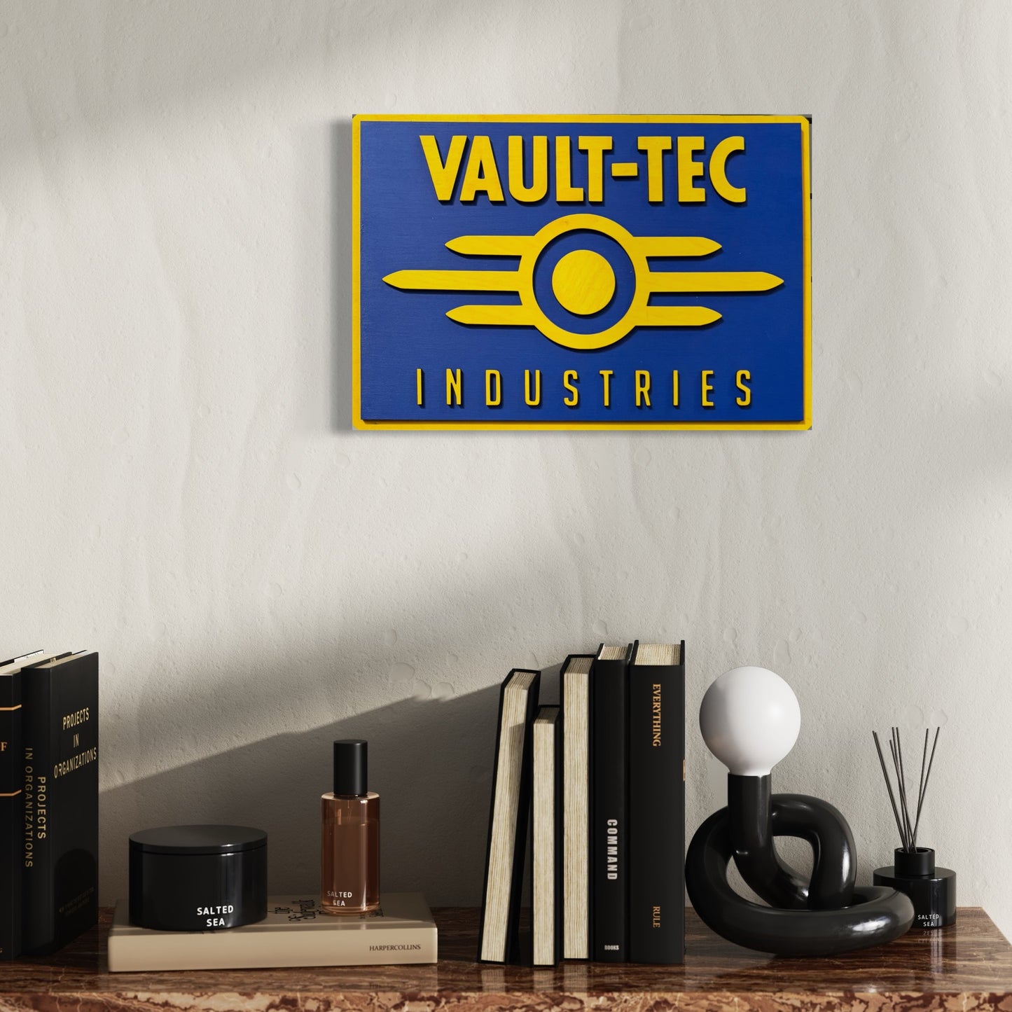 Fallout Vault-Tec Wall Sign - 3D Letters