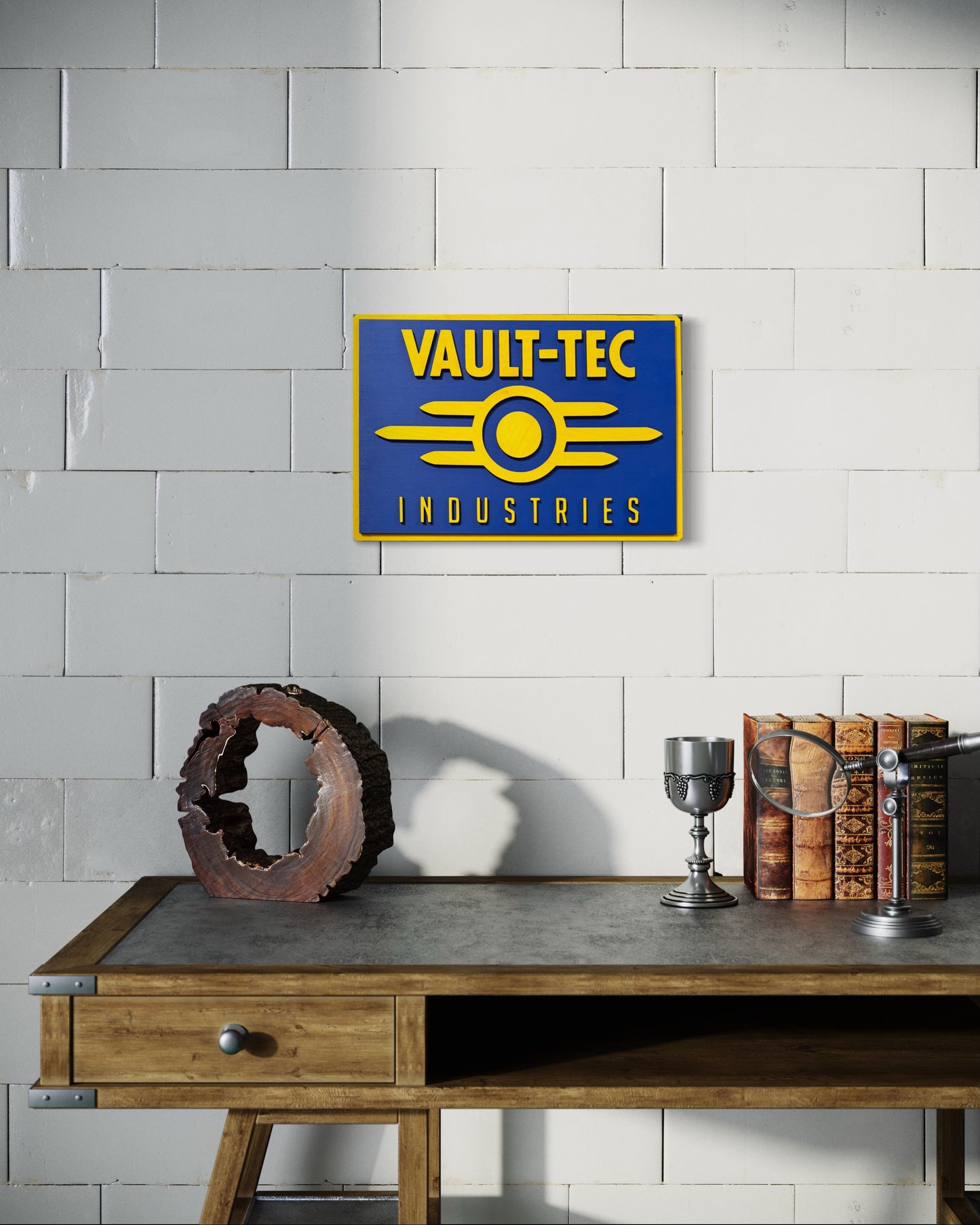 Fallout Vault-Tec Wall Sign - 3D Letters