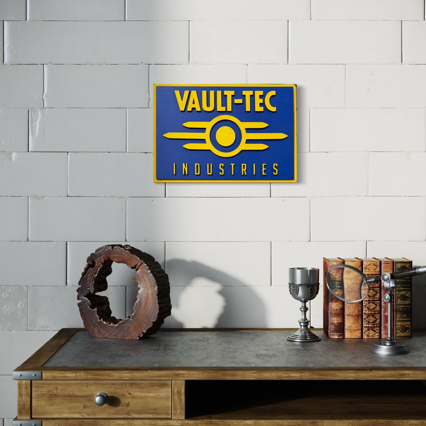 Fallout Vault-Tec Wall Sign - 3D Letters