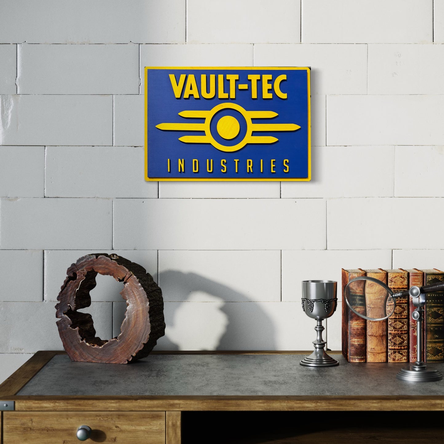 Fallout Vault-Tec Wall Sign - 3D Letters