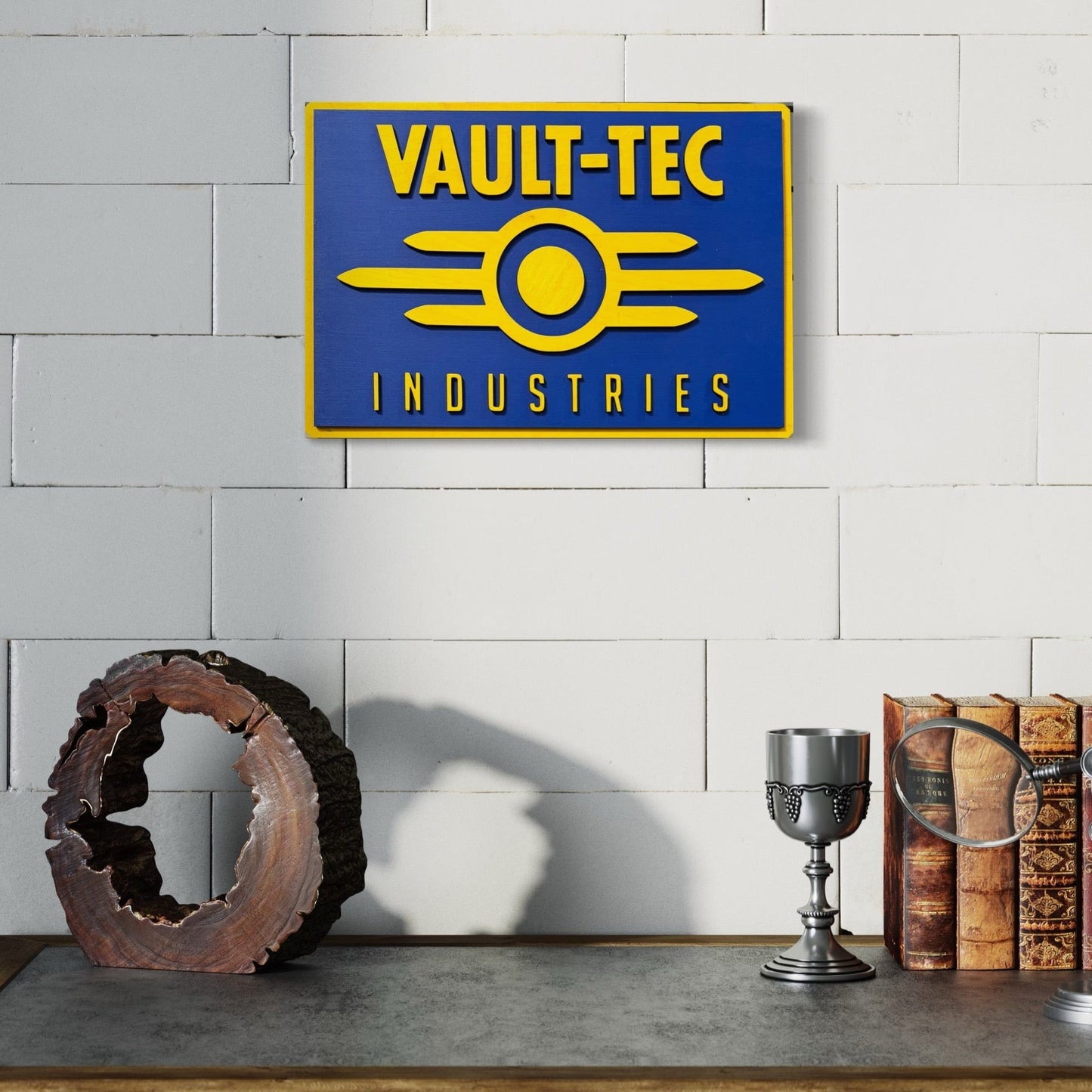 Fallout Vault-Tec Wall Sign - 3D Letters