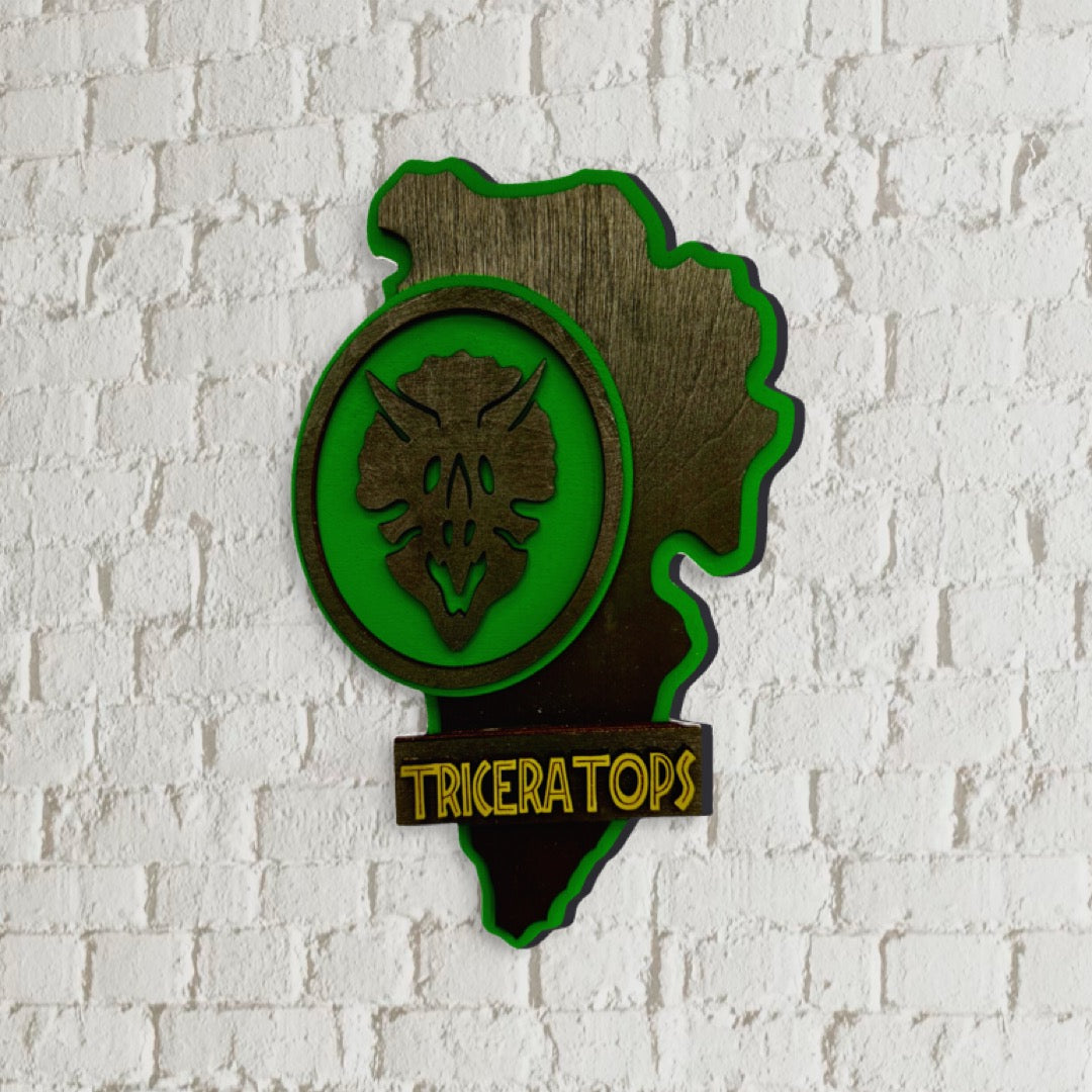 Jurassic Park Triceratops Paddock Sign