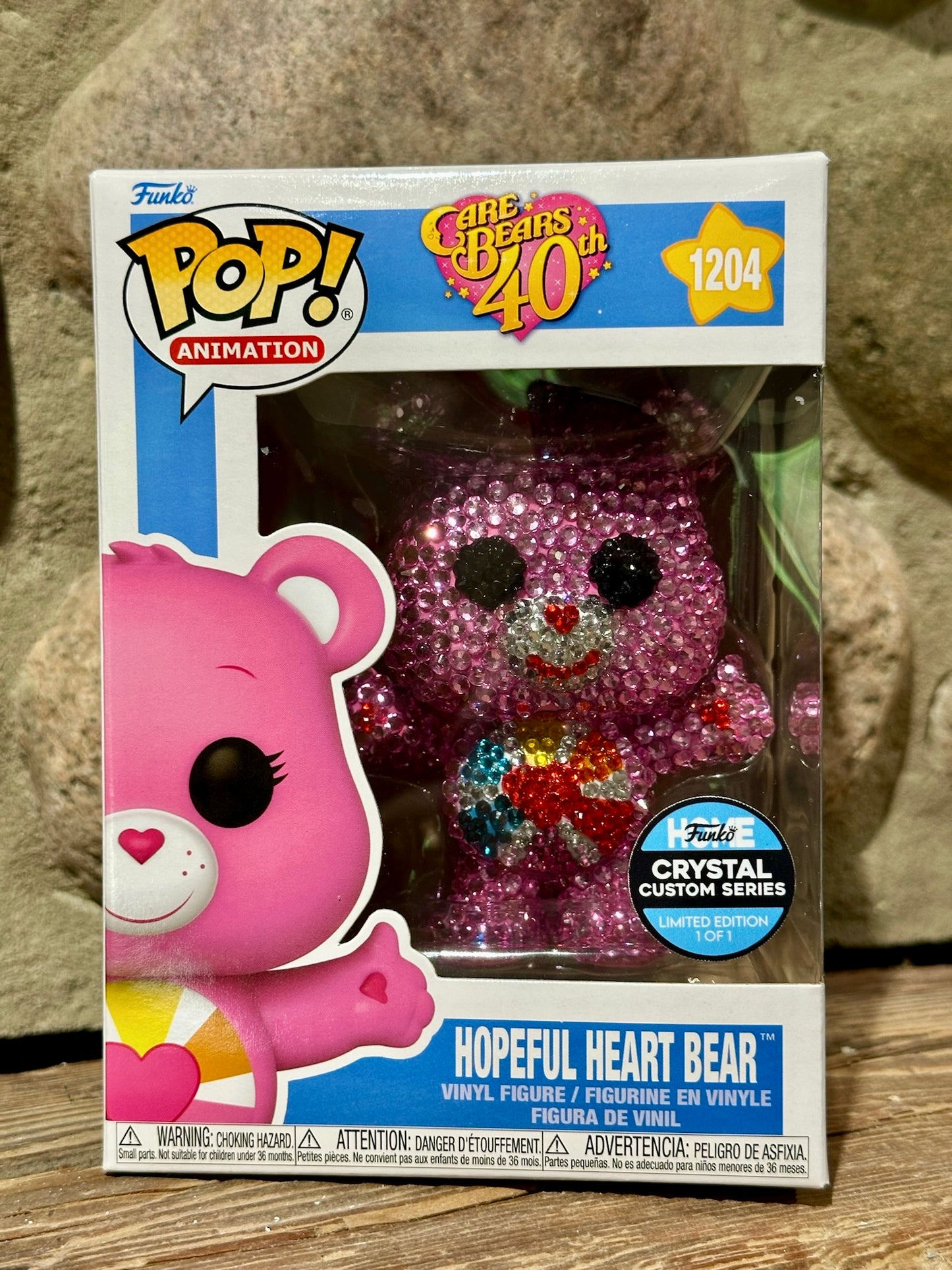 Hopeful Heart Bear Custom Funko Pop