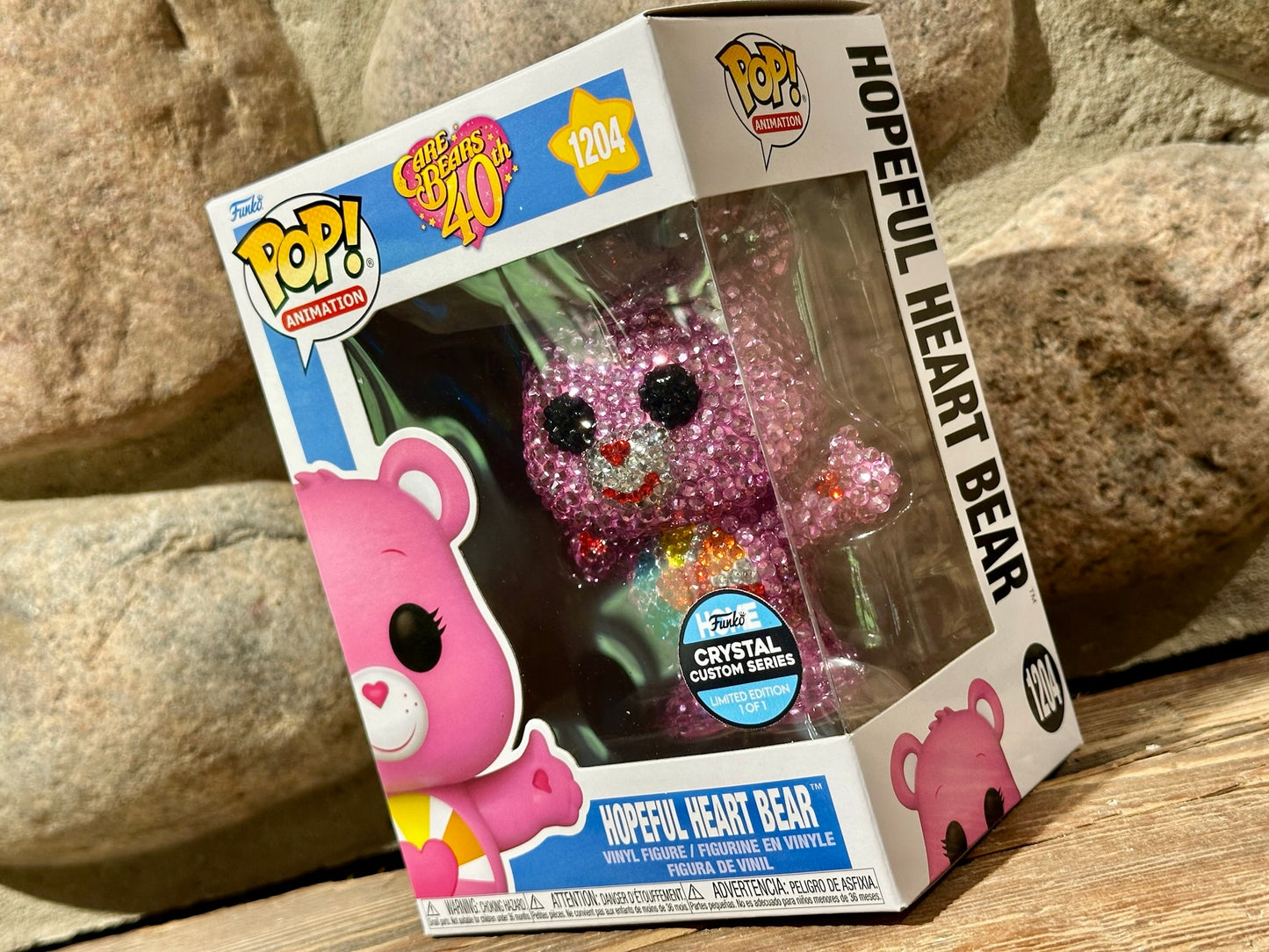 Hopeful Heart Bear Custom Funko Pop