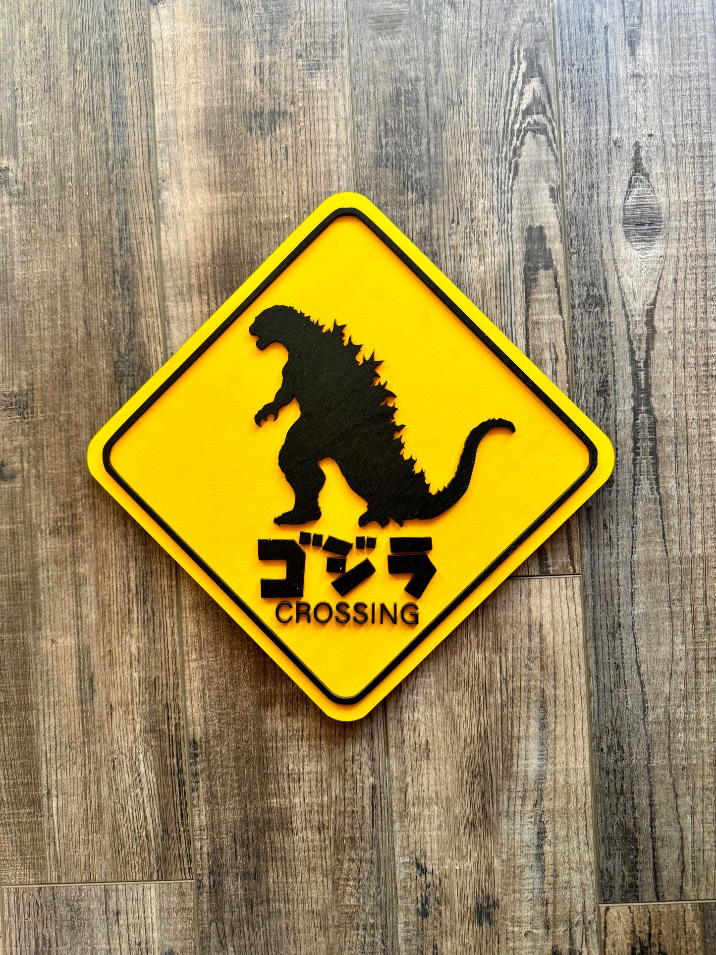 Godzilla Crossing - Wall Art