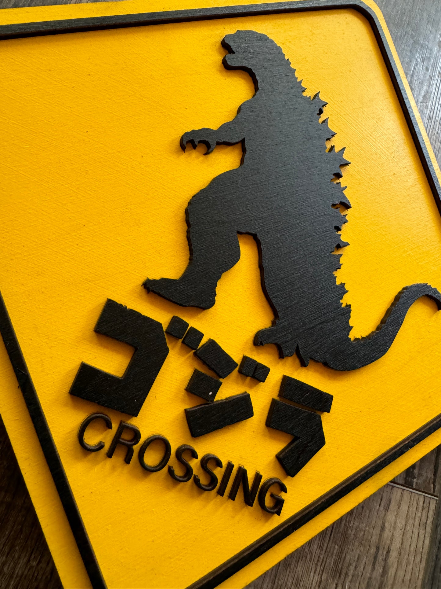 Godzilla Crossing - Wall Art