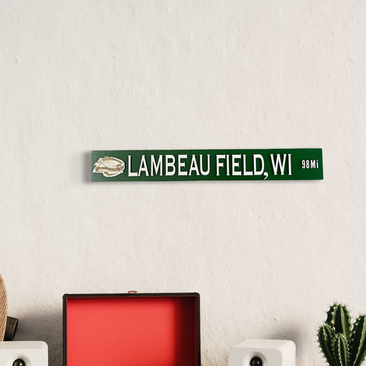 Lambeau Field Packer Sign