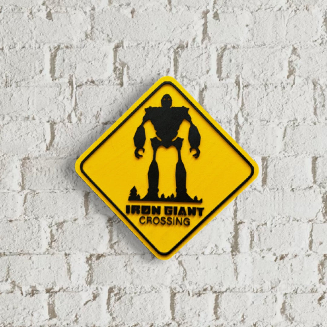 Iron Giant Crossing - Wall Art