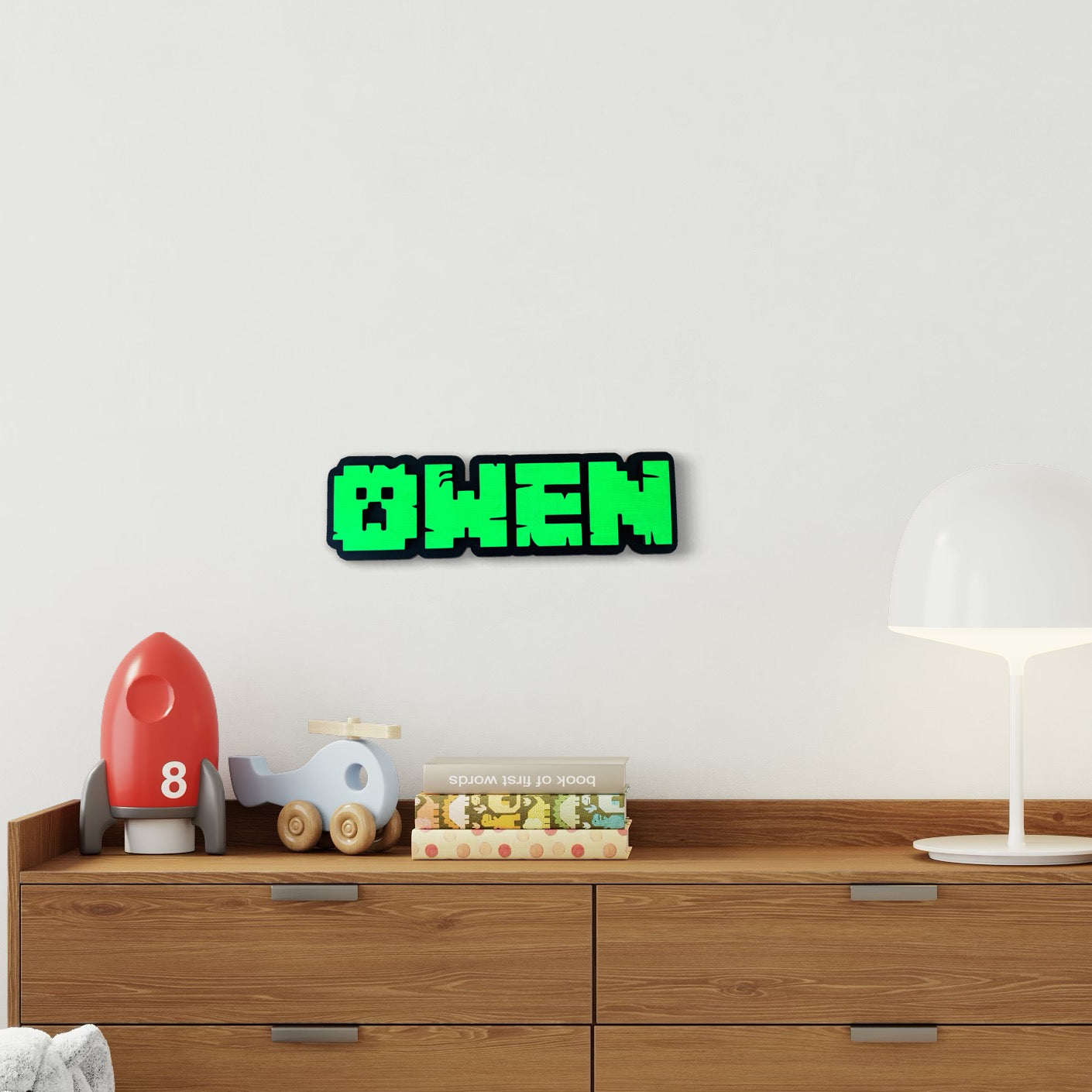 Minecraft Name Sign