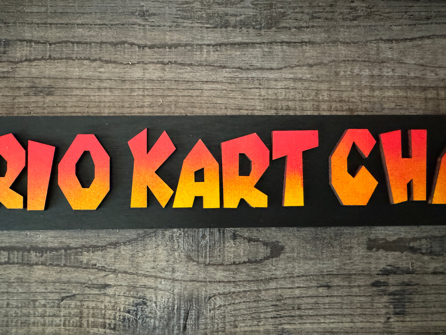 Mario Kart Champion - Wall Art