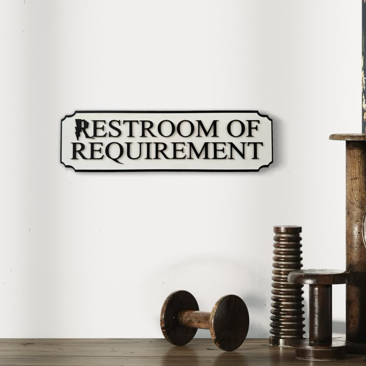 Restroom of Requirement - Wall Art