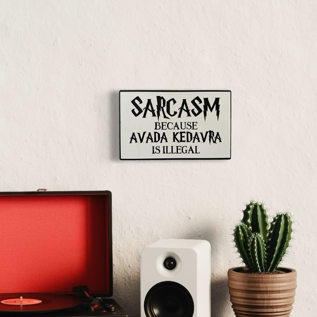 Harry Potter Sarcasm - Wall Art