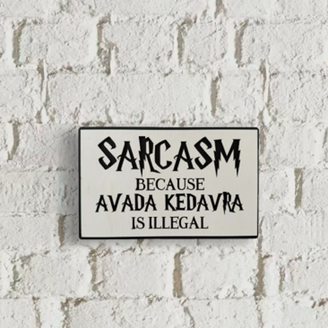 Harry Potter Sarcasm - Wall Art