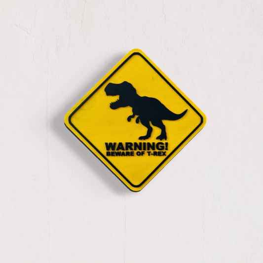 T-Rex Crossing Wall Art