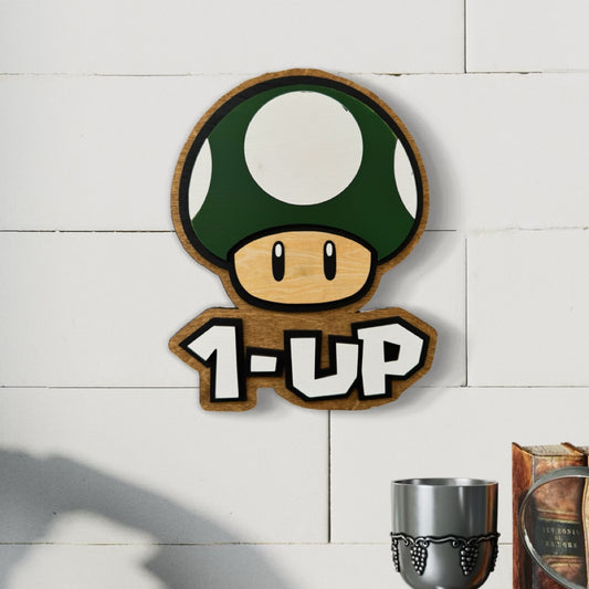 Mario - 1UP Wall Art