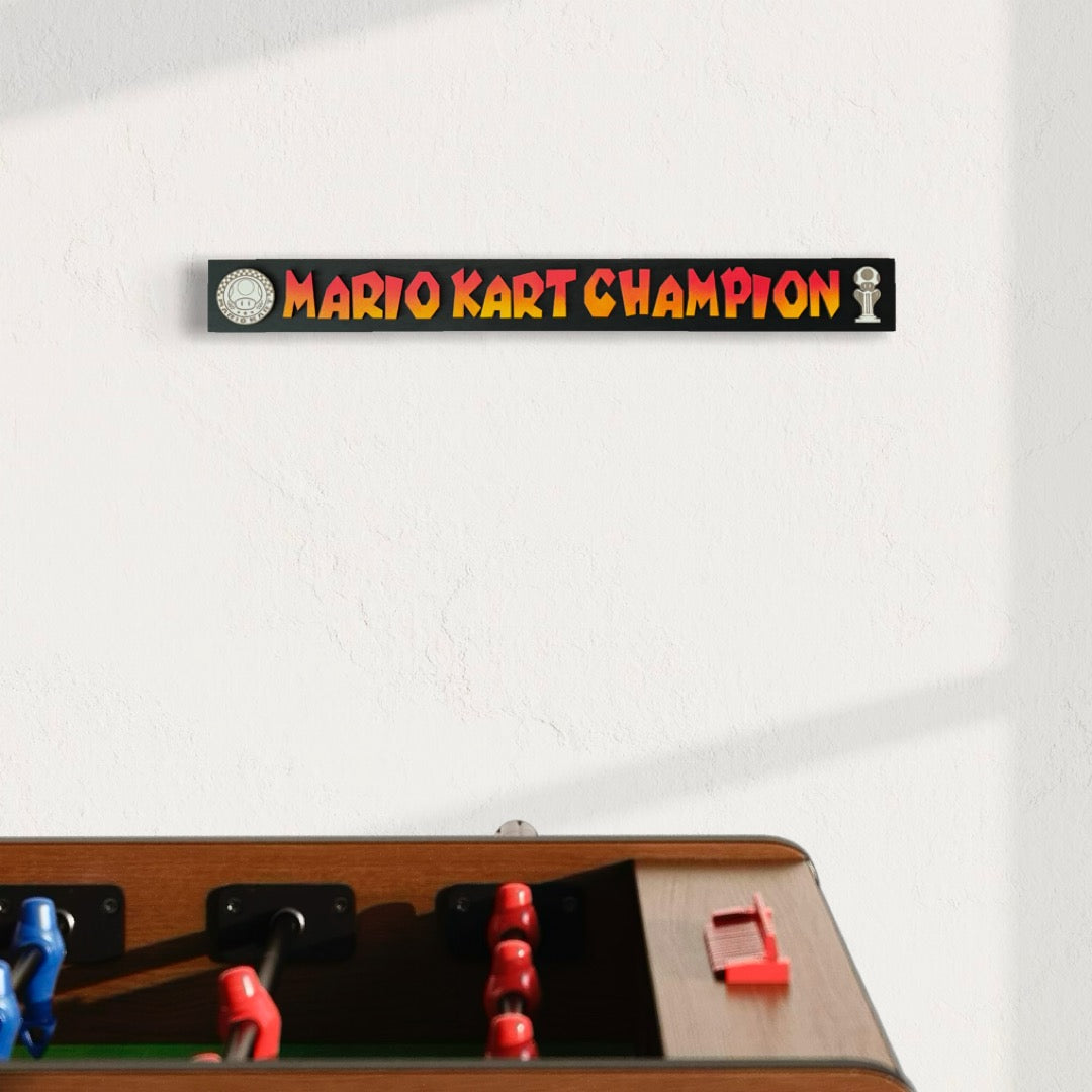 Mario Kart Champion - Wall Art