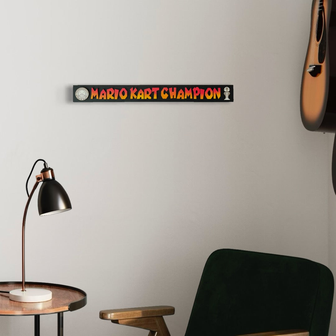 Mario Kart Champion - Wall Art