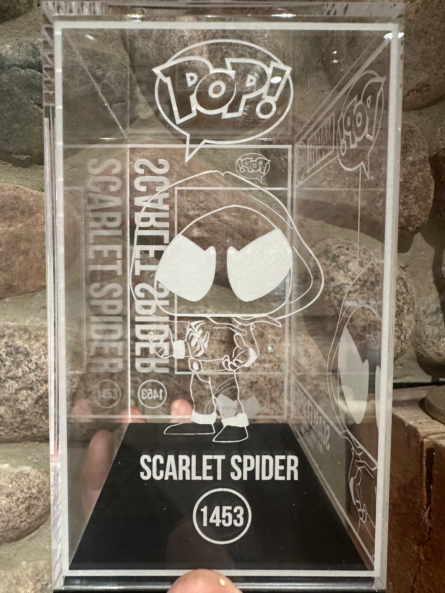 Custom Engraved Funko Pop Hard Case (Standard)