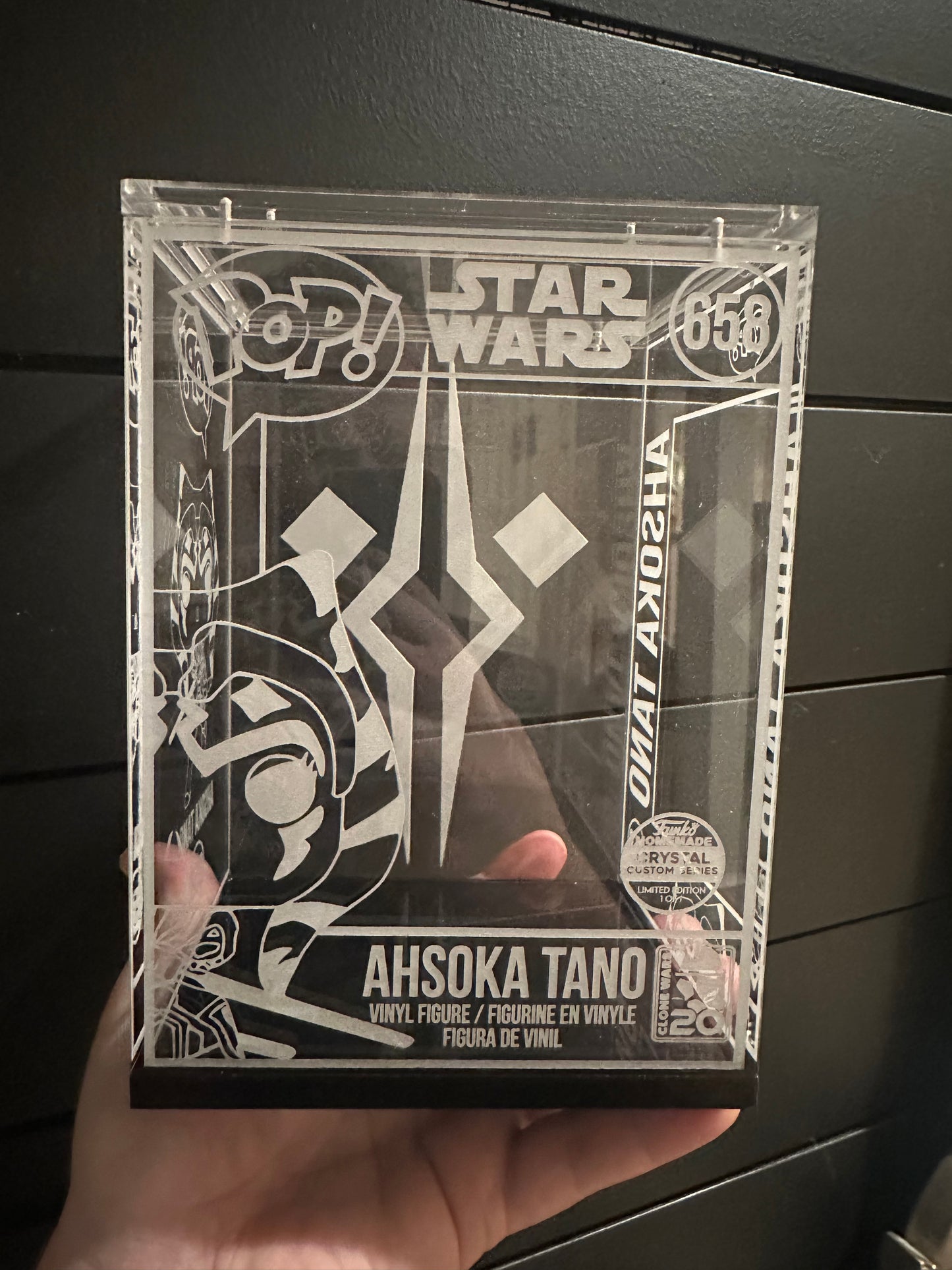 Custom Engraved Funko Pop Hard Case (Standard)