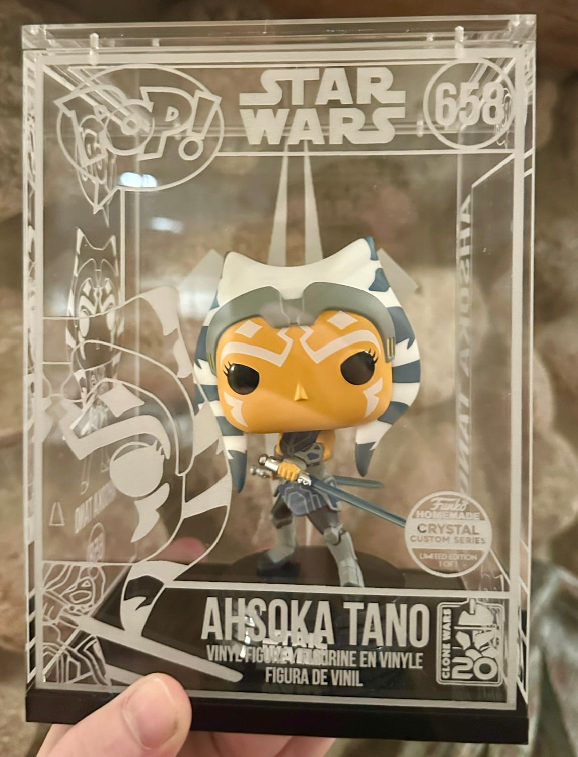 Custom Engraved Funko Pop Hard Case (Standard)