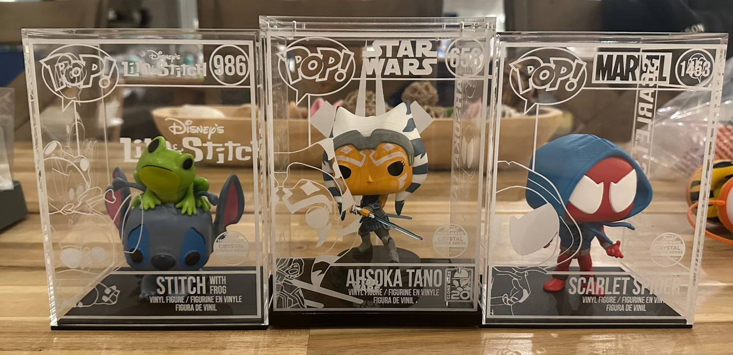 Custom Engraved Funko Pop Hard Case (Standard)