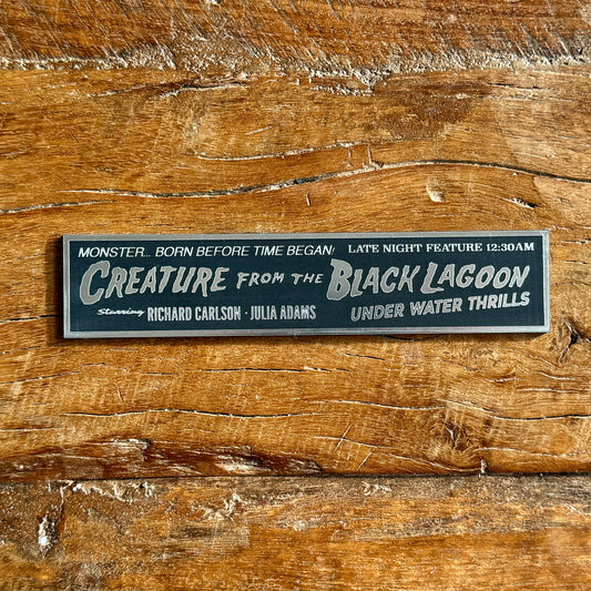 Creature of Black Lagoon Plaque