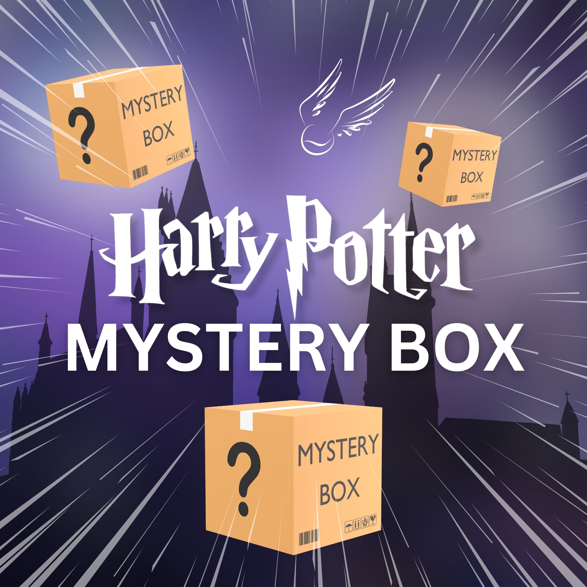 Harry Box Harry Potter Mystery Box – Under The Covers Custom Crafts & Collectibles