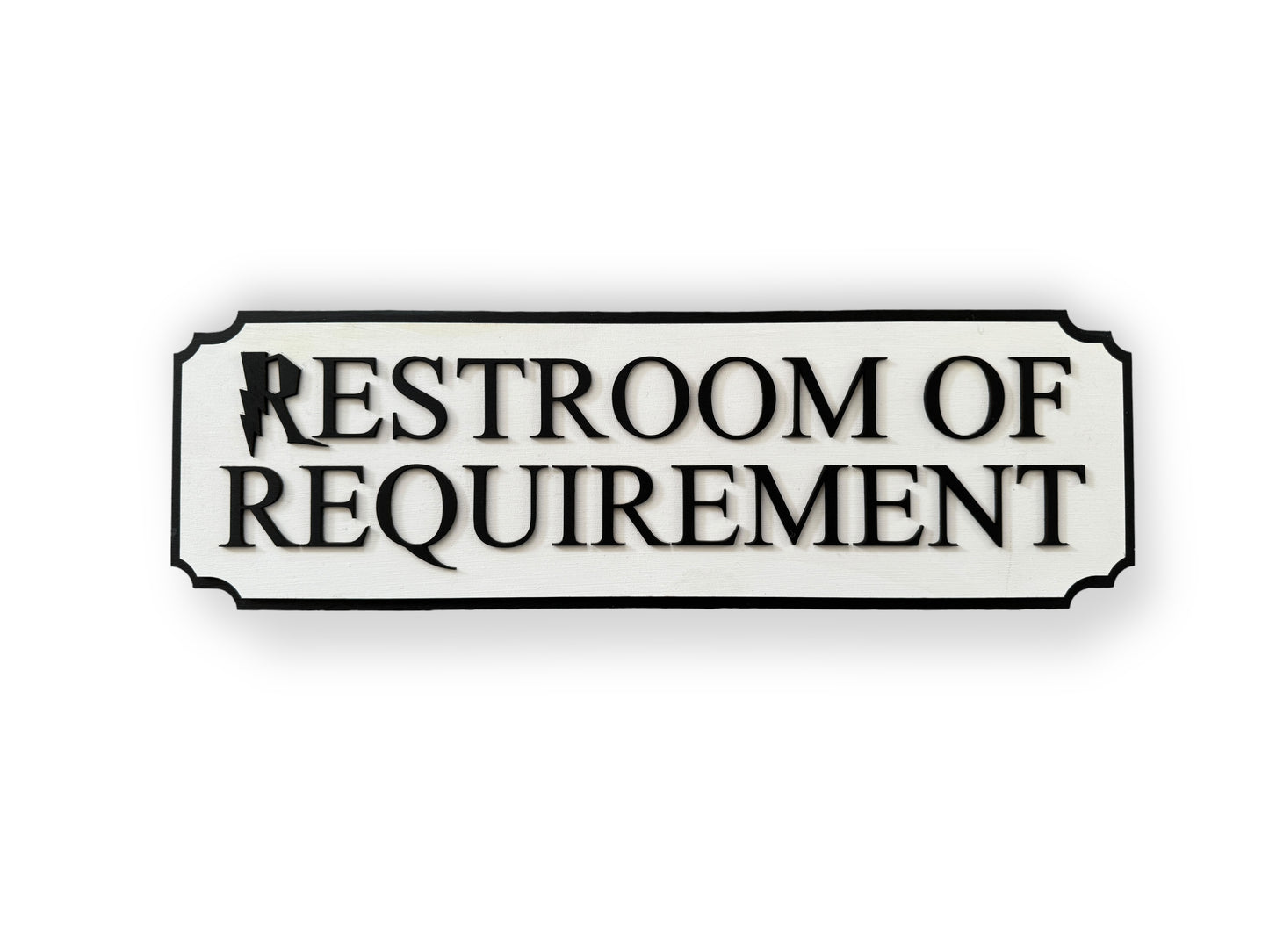 Restroom of Requirement - Wall Art