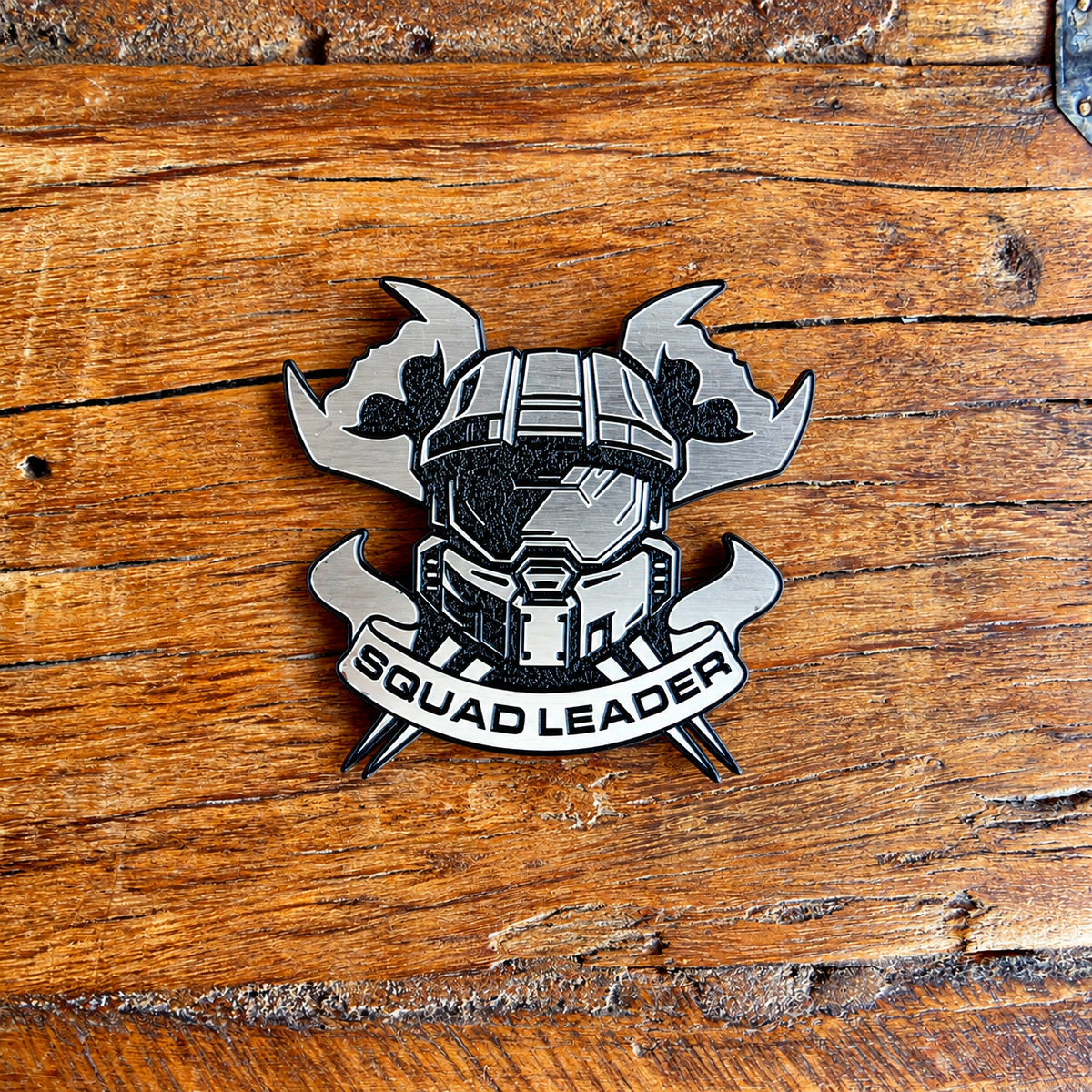 Halo-Squad Leader Badge Plaque
