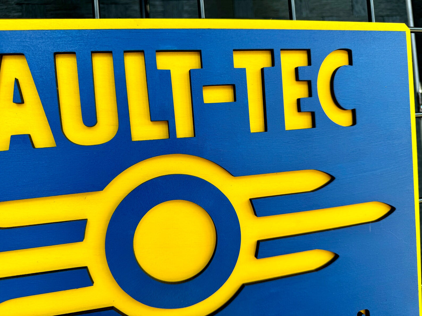 Fallout Vault-Tec Wall Sign - 2D Letters