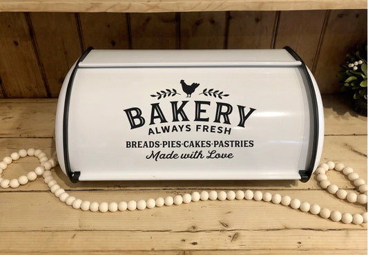 Metal Bread Box