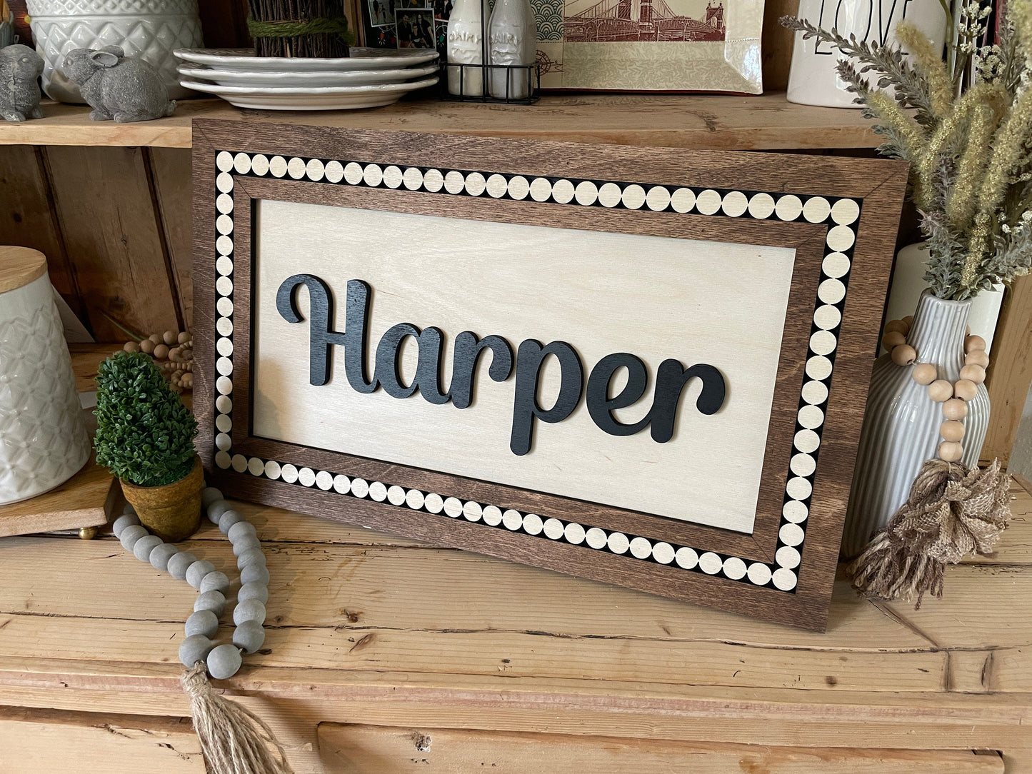 Custom Baby Wood Sign