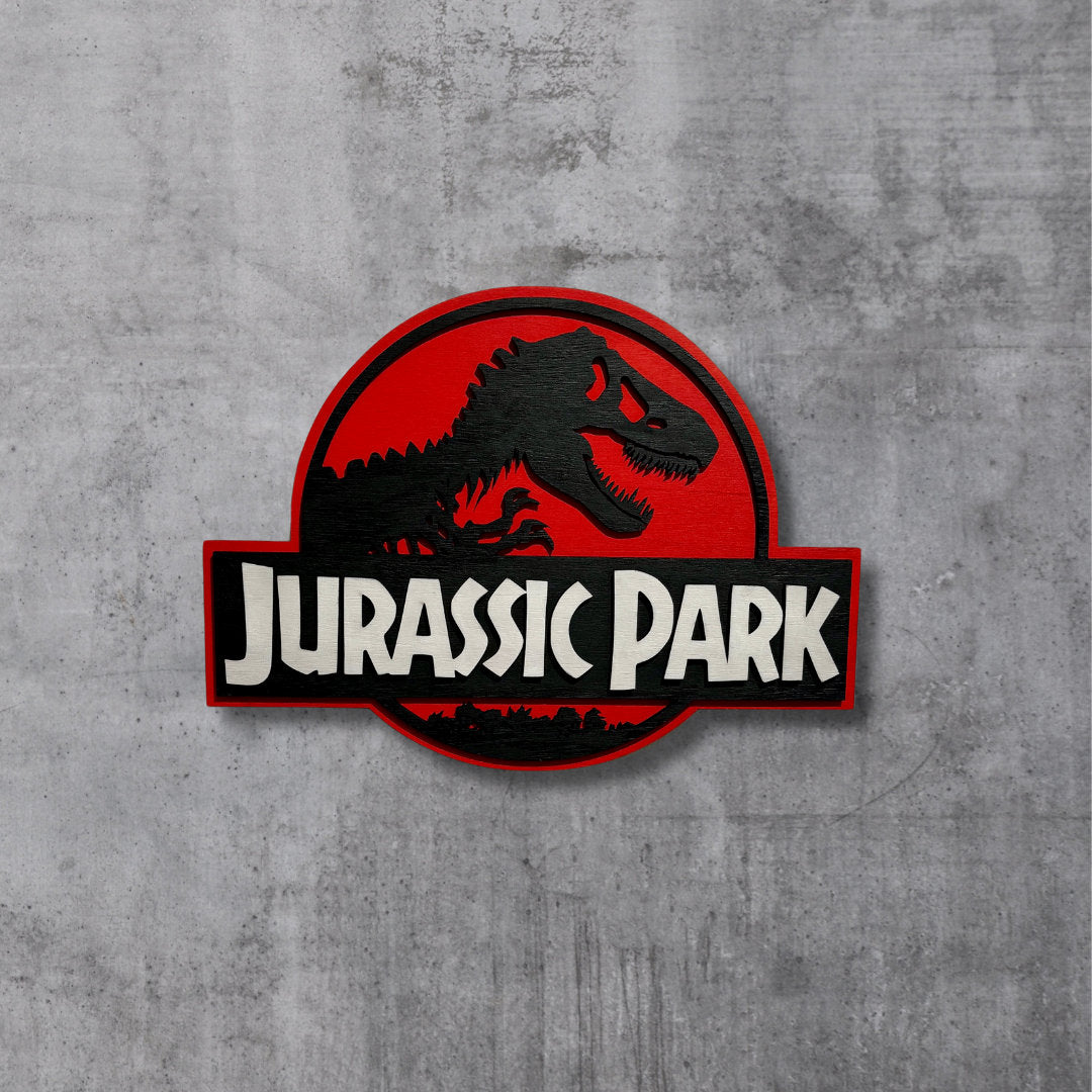 Jurassic Park Main Logo Sign