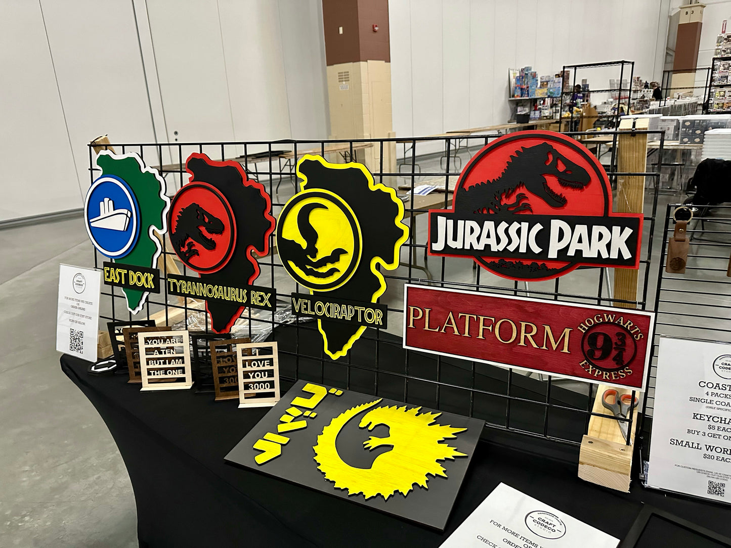 Jurassic Park Main Logo Sign