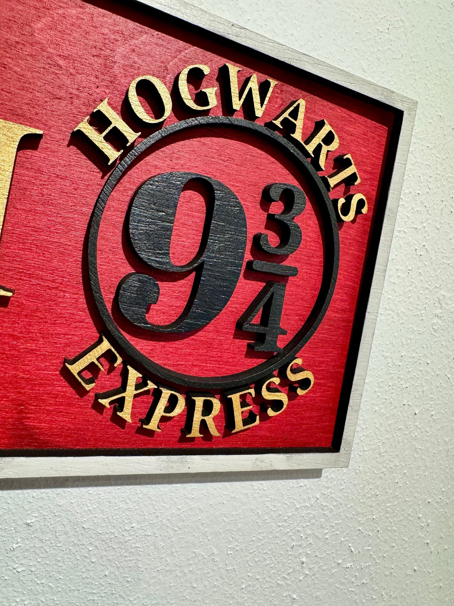 Harry Potter Platform 9 3/4 Sign - Rectangle