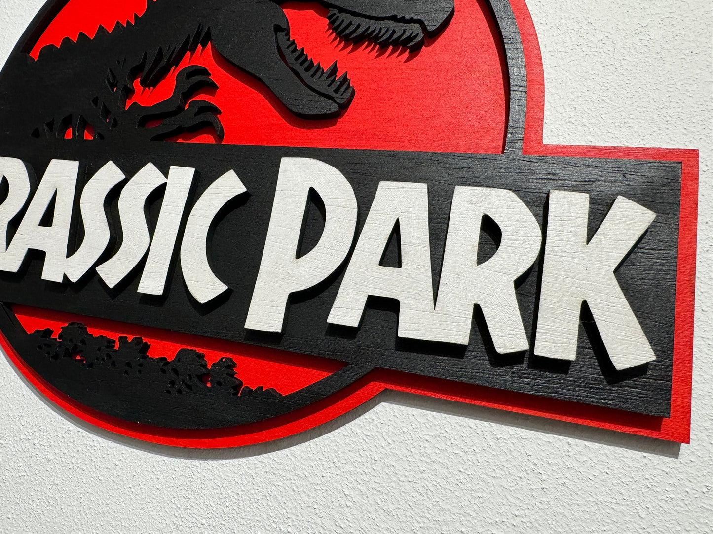 Jurassic Park Main Logo Sign