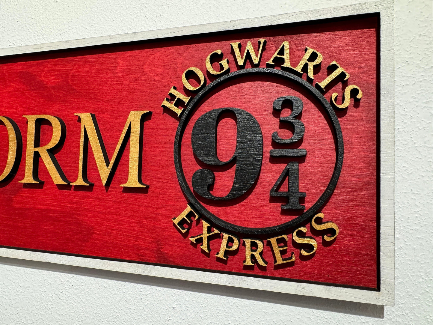 Harry Potter Platform 9 3/4 Sign - Rectangle