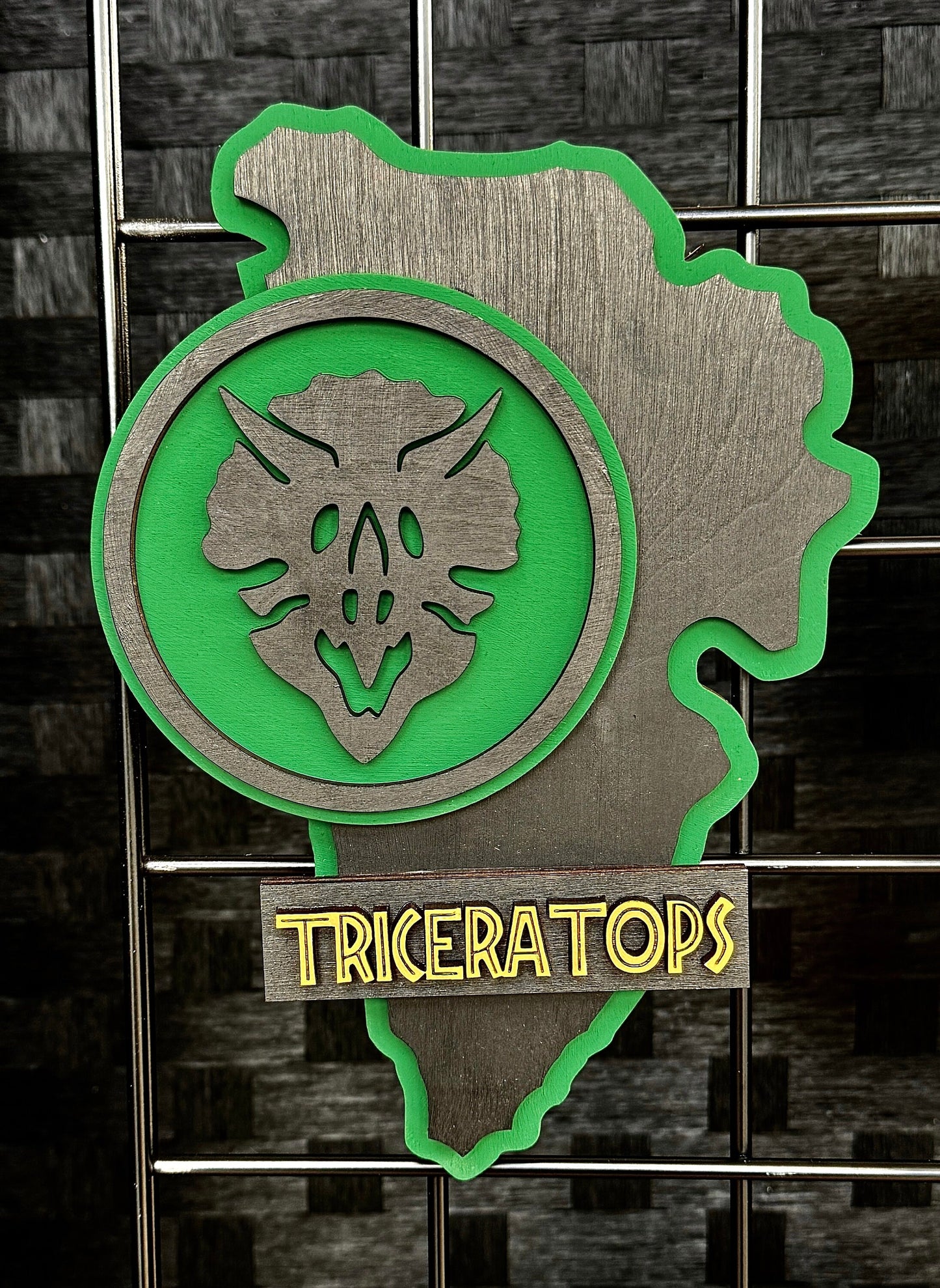 Jurassic Park Triceratops Paddock Sign