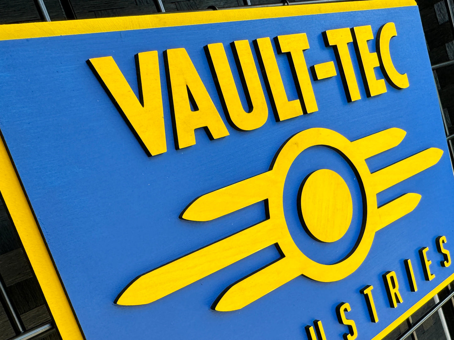 Fallout Vault-Tec Wall Sign - 3D Letters