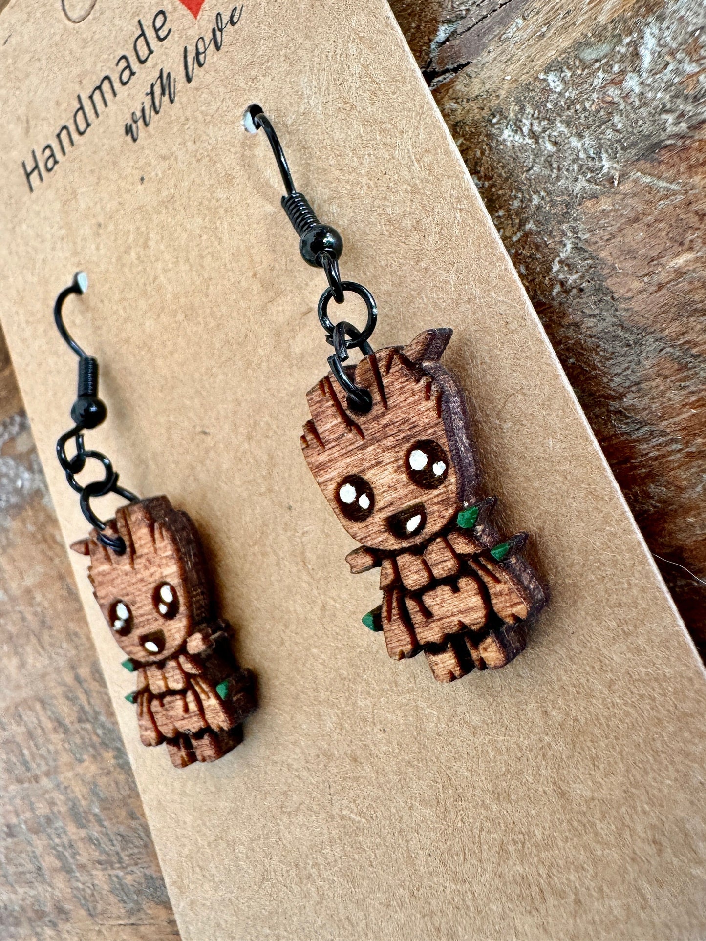 Baby Groot earrings