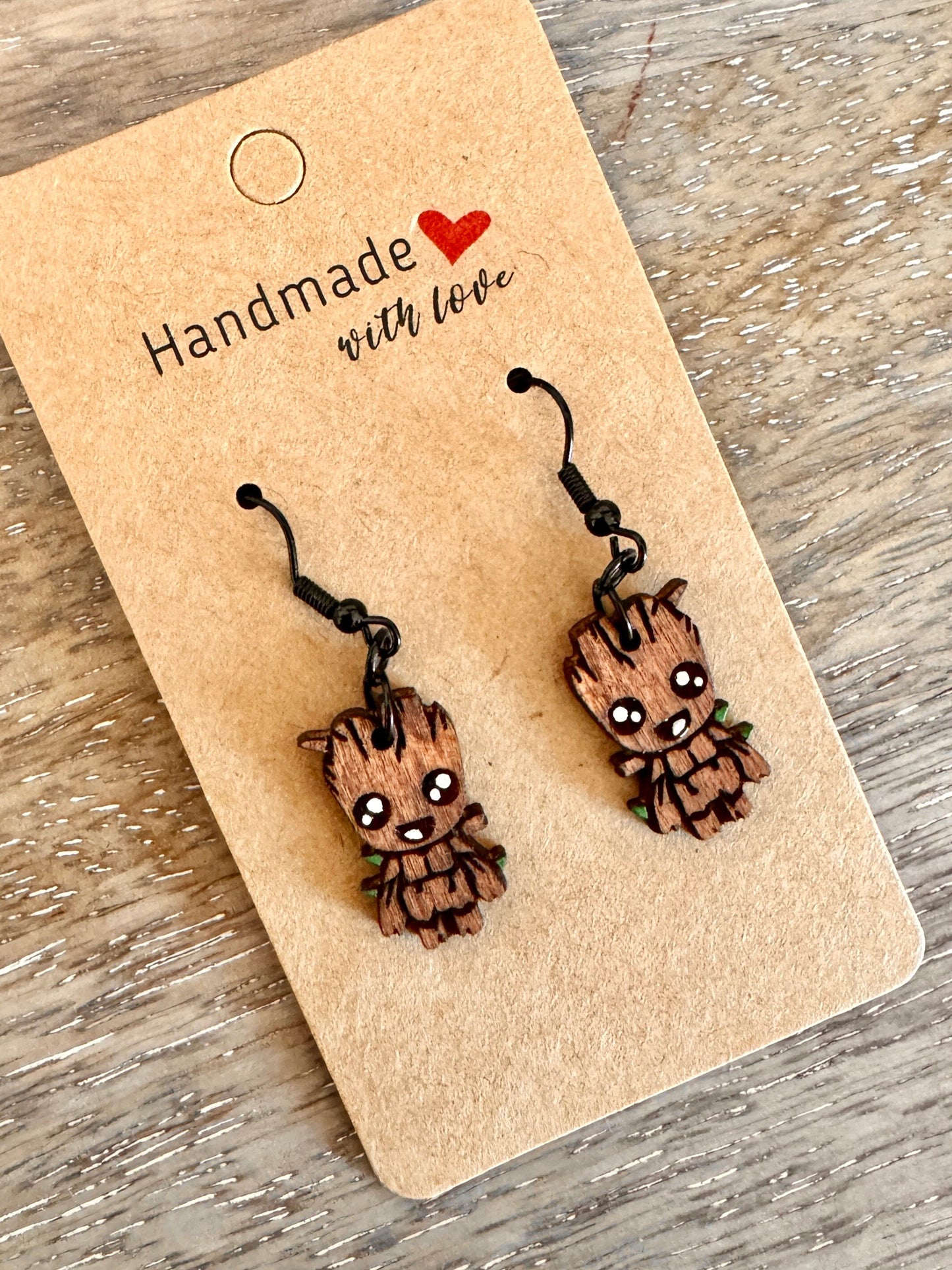 Baby Groot earrings