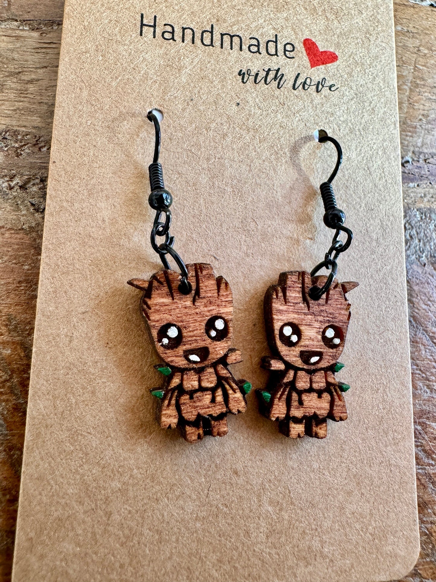 Baby Groot earrings