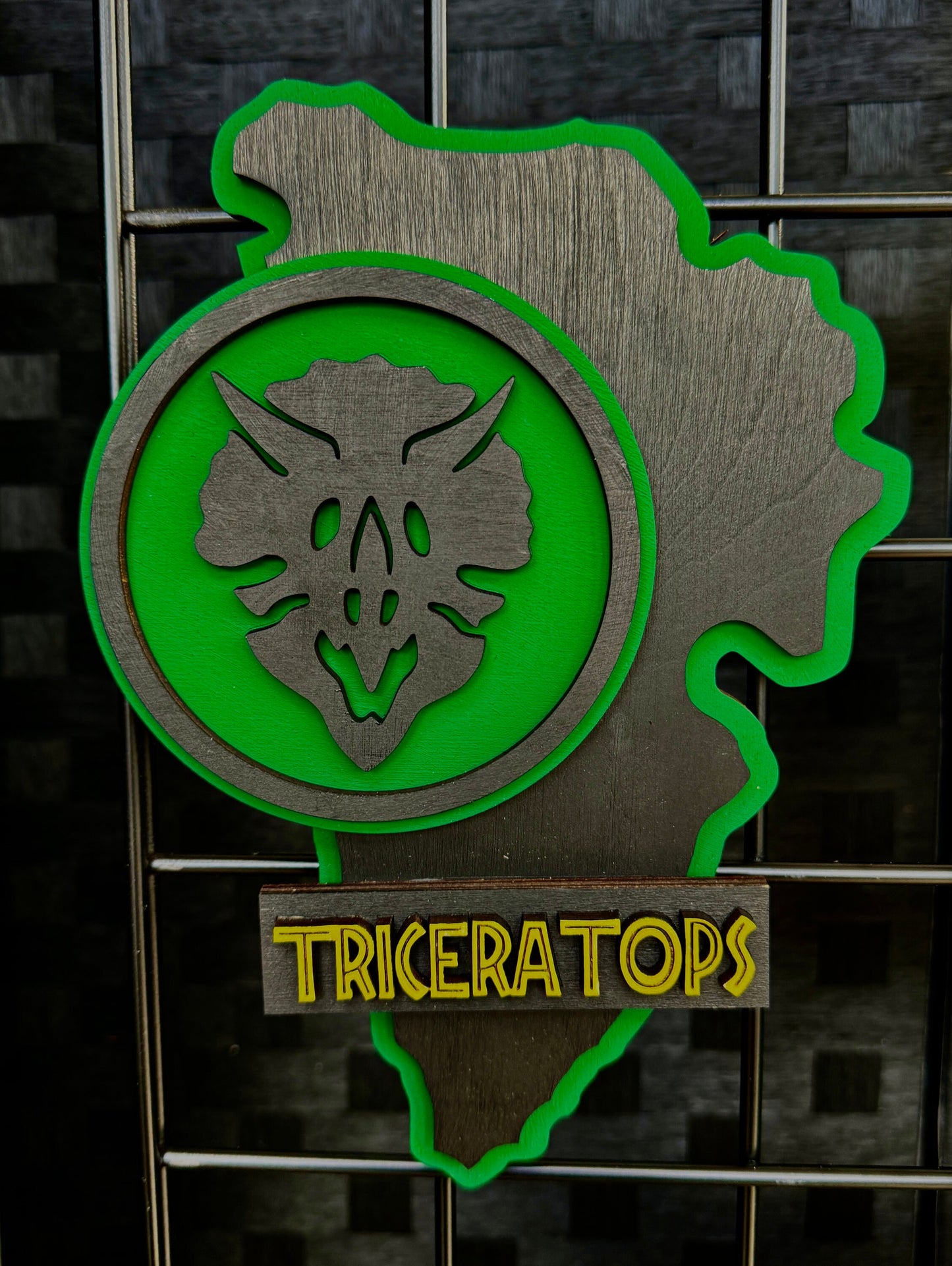 Jurassic Park Triceratops Paddock Sign