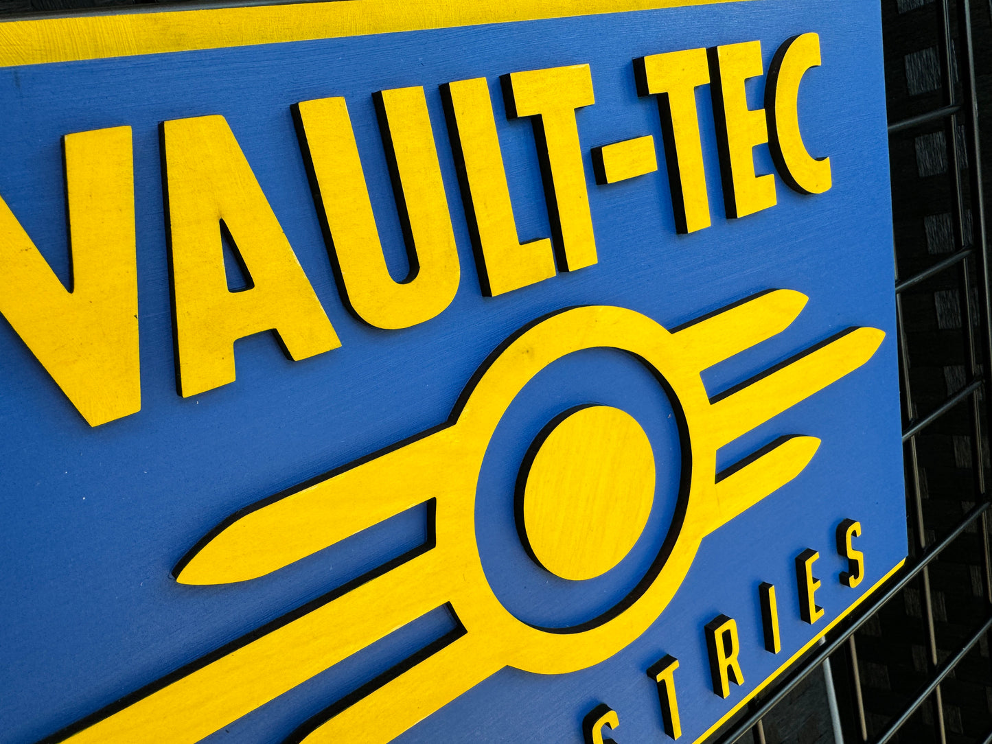 Fallout Vault-Tec Wall Sign - 3D Letters