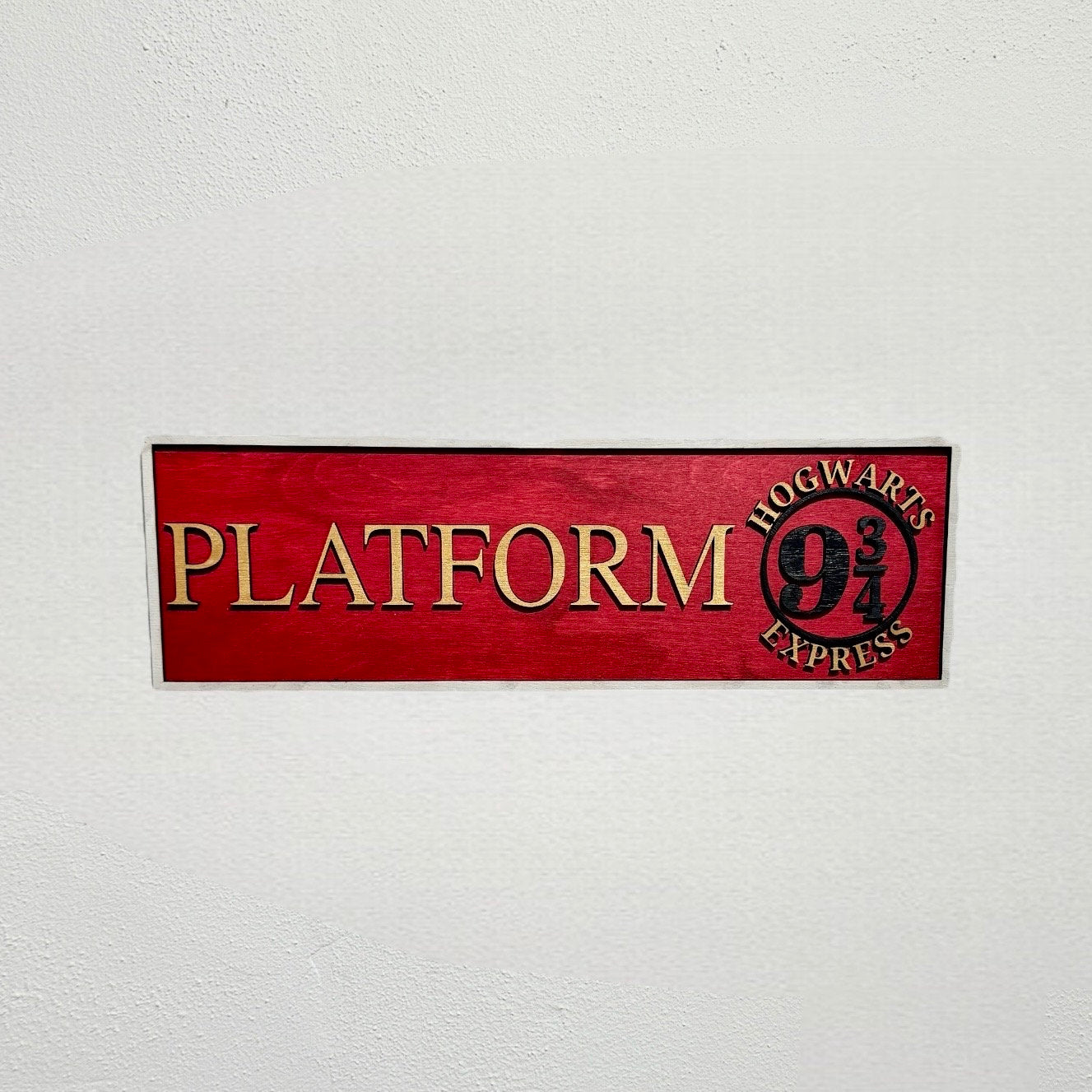 Harry Potter Platform 9 3/4 Sign - Rectangle